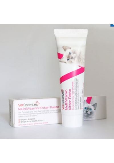 Vetoptimize Multivitamin Kitten Pasta 100 Gr Yavru Kedi Gelişim, Ve Enerji Destek Macunu