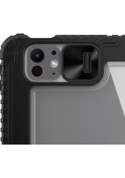 Nillkin Apple Uyumlu iPad Air 13 2024 Standlı Bumper Smart Cover Tablet Kılıf Lacivert Kapaklı Kılıf Nillkin Apple Uyumlu iPad Air 13 2024 Standlı Bumper Smart Cover Tablet Kılıf Lacivert Kapaklı Kılıf