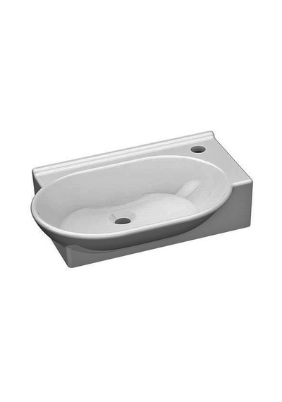 Idevit Tezgah Üstü Myra Mini Lavabo 50CM Sifonsuz