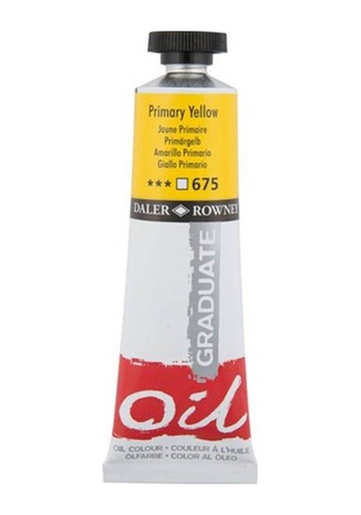 Daler Rowney Graduate Yağlı Boya 38Ml 675 Primary Yellow