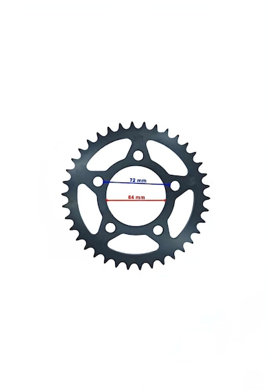 Mondial 125 Drift L Arka Dişli 36t-arr2216 36T