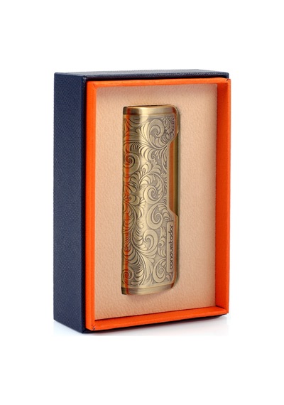 Conquistador Tek Torch Pürmüz Gold İşlemeli Metal Puro Çakmağı Cnq-031