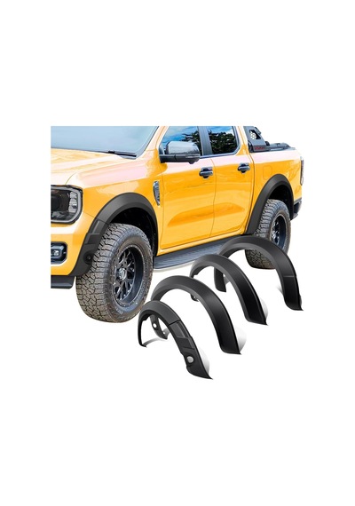 Autogp Ford Ranger T9 Çamurluk Dodik Kaplaması Şişirme Raptor Model 2022+ 4 İnch