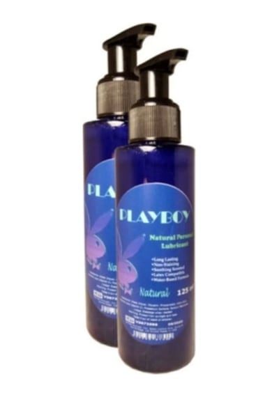 Playboy Natural Personal Lubricant 125ml 2 Adet