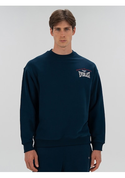 Everlast Heritage Champions Lacivert Unisex Sweatshirt Petrol