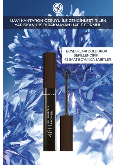 Koyu Kahve Kaş Sabitleyici Ve Şekillendirici Maskara 4 Ml Koyu Kave