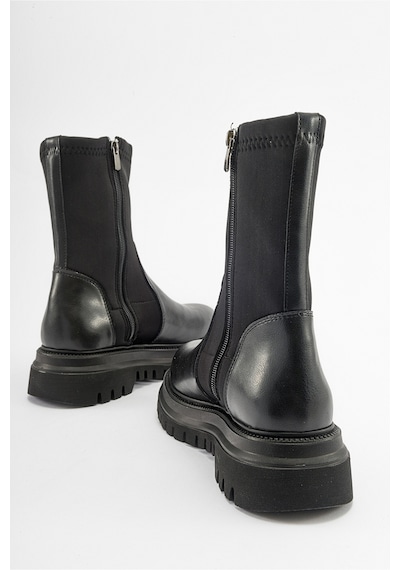 Luvishoes Alias Siyah Scuba Kadın Bot Siyah