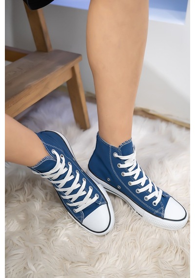 N Moda Unisex Keten Ayakkabı Spor Ayakkabı Günlük Sneakers Uzun Kot