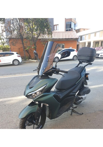 Motocam Küba Arome 125 Ön Cam 2023-2026 Model 54cm Siyah Renkli