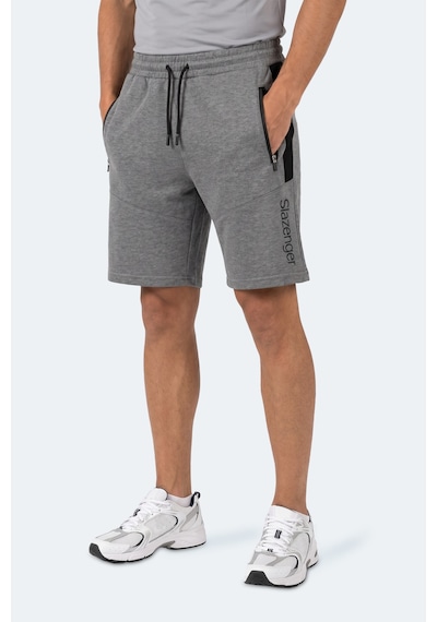 Slazenger Nıkon I 2 Li Set Erkek Siyah - Koyu Gri Şort