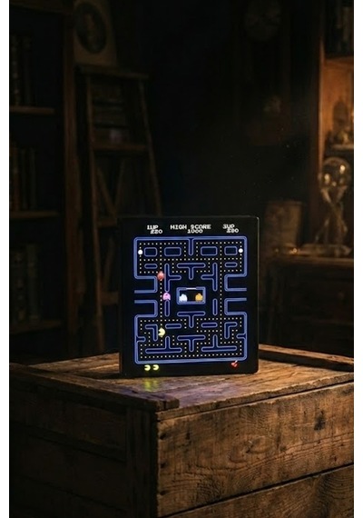 Pac-man Tasarımlı Dekoratif Aydınlatma 21x19cm 603-1