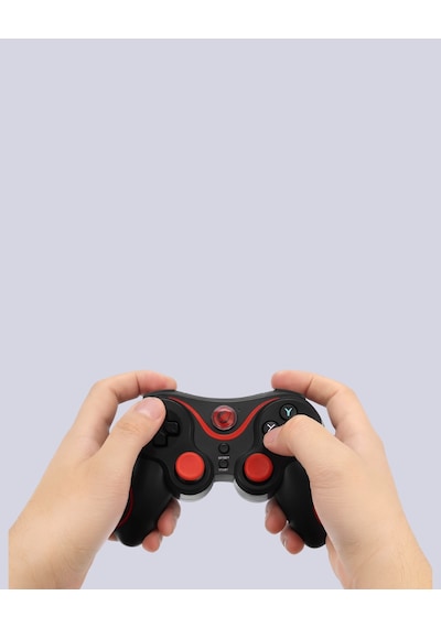 Ergonomik Tasarımlı Kablosuz Bluetooth Gamepad Titreşimli