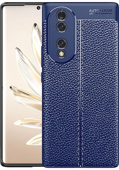 Honor 70 Kılıf Zore Niss Silikon Kapak Lacivert