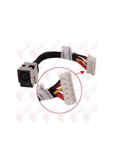 Compaq Presario Cq60-130et, Cq60-200et, Cq60-201et, Cq60-210et Uyumlu Power Jack Şarj Soketi Kablolu