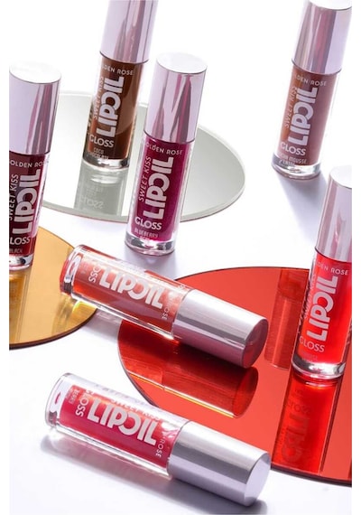 Sweet Kiss Dudak Parlatıcı Yağ No: 04 & Smart Cheek Likit Allık No: 104 + Mini Ruj Makyaj Seti Pink