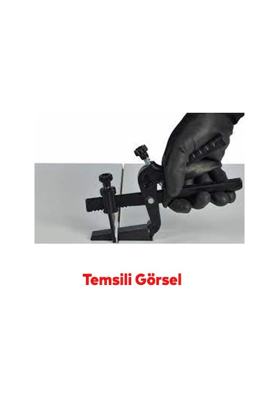 Seviye Tespit Artısı Takoz Pensesi Plastik Siyah Renk Derz Klipsi Derz Kaması Fayans Yer Döşeme