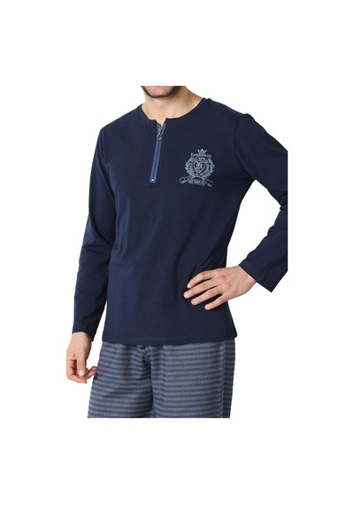Doremi Prussian Blue Erkek Pijama Takımı (466034434)