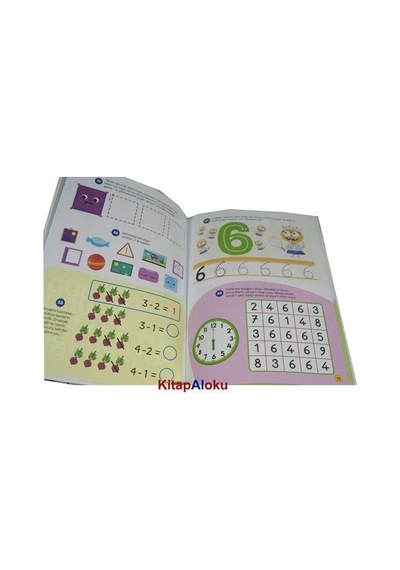 Niha Çocuk Okul Öncesi Erken Akademik Gelişim 100 Etkinlik 5+ Yaş Seti - 5 Kitap Takım- Coral Dağıtım