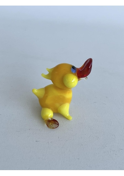 El Yapımı Murano Cam Ördek Biblo A34