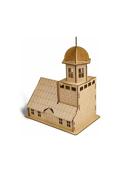 Südor Wood Ahşap Kendin Yap Maket Kız Kulesi 230 X 150 X 290  Mm
