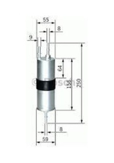 BOSCH F026403754 BENZİN FİLTRESİ BMW 1 BMW 3 BMW 5 BMW 6 BMW 7 BM