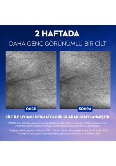 30 Ml Genç Görünüm İçin Yenileyici Yüz Serumu, Hyaluronik Asit