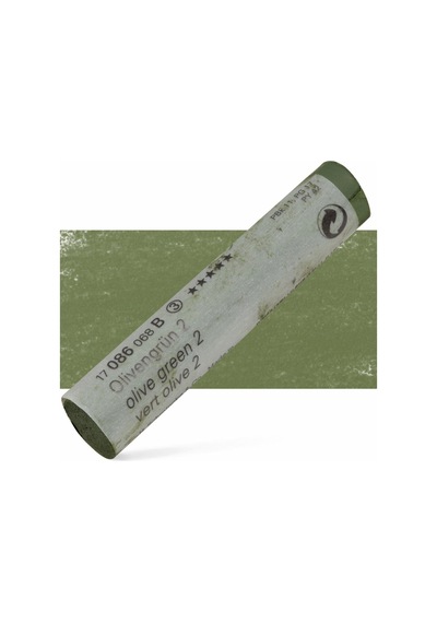 Schmincke : Artist Soft Pastel Boya : 086 B Olive Green 2