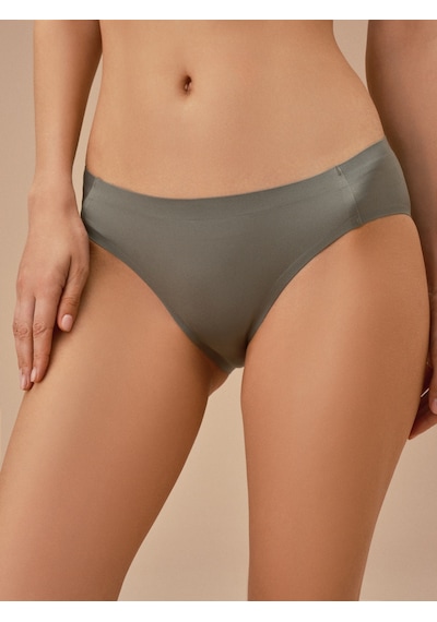 Suwen Lazer Kesim Dikişsiz Slip Külot Sw9930187 Haki