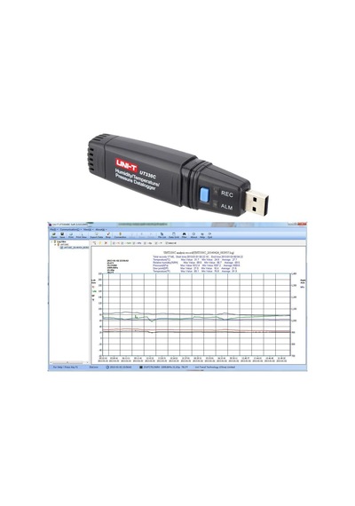 Uni-T Ut 330C Ip67 Isı & Nem Usb Datalogger Ut330C