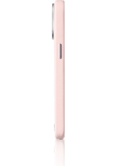 Apple Uyumlu iPhone 14 Pro Kılıf Suni Deri Tasarımlı Pynana Starry Serisi Kapak Pembe
