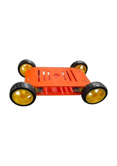 Arduino Uyumlu 4wd Robot Araba Platform Kiti Seti Monte