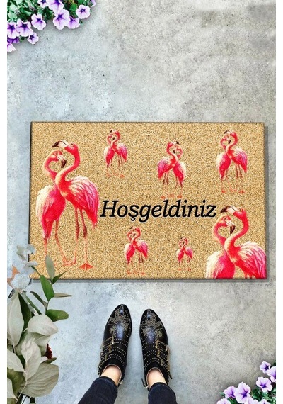 Pvc Family Flamingo Kaymaz Taban Iç Ve Dış Kapı Önü Paspasları