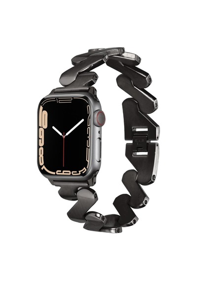 Apple Uyumlu  Watch 42 MM Kordon Krd-80 Metal Strap Kayış