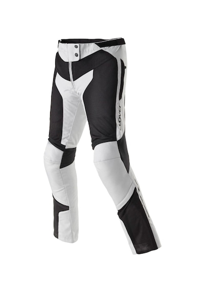 Clover Airjet-6 Korumalı Yazlık Motosiklet Pantolonu Siyah Gri