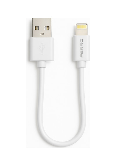 Ferro Fc 07 Apple Uyumlu iPhone Modeller İçin Lightning Powerbank Hızlı Şarj Ve Data Kablosu 0 25cm