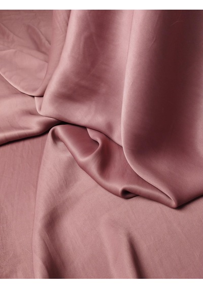 Gül Kurusu Renkte Mat Saten 145x250cm-10680 Gül Kurusu