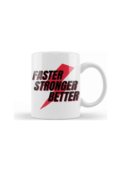 Training Faster Stronger Better Kupa Bardak Porselen Karışık