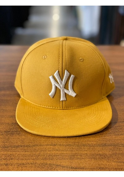 Hamze Ny Yankees Hardal Sarı Hiphop Snapback Rapper Basket Cap Şapka Hardal