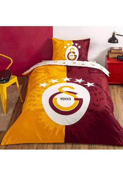 Tek Kişilik Nevresim Tak. Çarşafı Lastikli Galatasaray 5. Yıldız