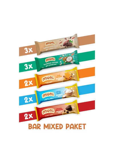 Yer Fıstığı Barı, Mixed Paket, 40 G X 12 Adet