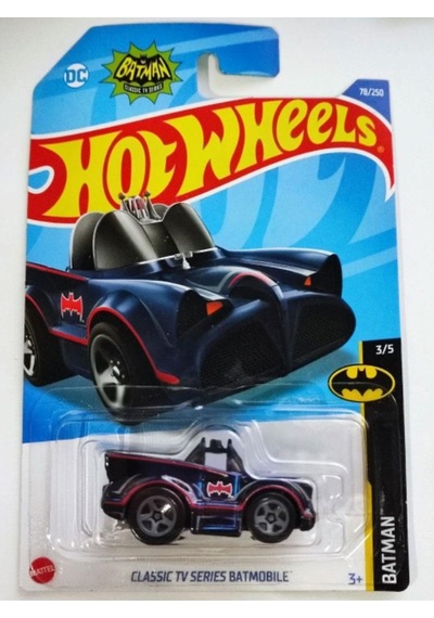 Classic Tv Series Batmobile Hot Wheels Tekli Arabalar 1/64 Ölçek