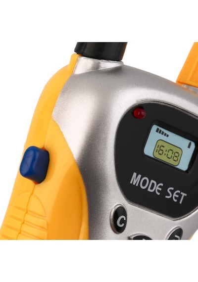 Walkie Talkie Pilli Yüksek Çekim Mesafeli Oyuncak Çocuk Telsizi
