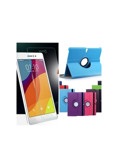 Samsung Uyumlu Galaxy Tab A Sm-P580 Kılıf 10.1 Inç + Ekran Koruyucu Cam