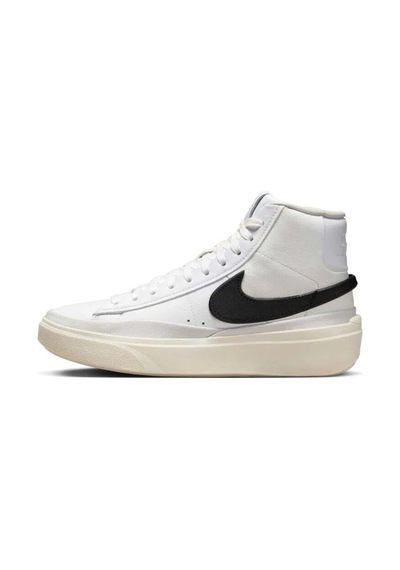 Nike Blazer Phantom Mid Erkek Sneaker Ayakkabı Dar Kalıp Beyaz - 638473054 Beyaz