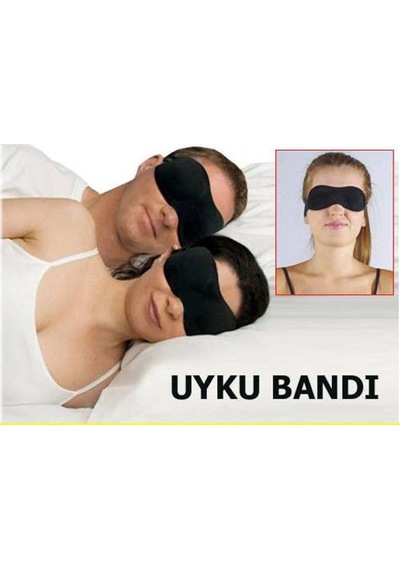Seyahat Göz Yüz Maskesi Işık Önleyici Engelleyici Uyku Göz Bandı