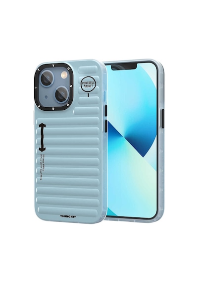 Youngkit Apple Uyumlu iPhone 13 Kılıf YoungKit Plain Coloured Serisi Kapak ZORE-267405
