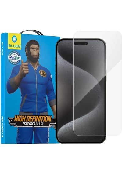 Blueo Apple Uyumlu   iPhone 13 Pro Max Ve 14 Plus Full Clear Full Cover H