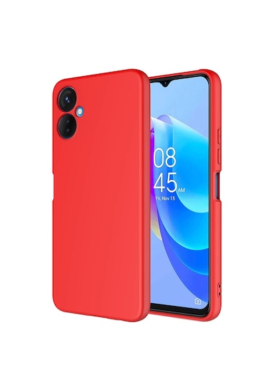 Nourthkiingdom Tecno Spark 9 Pro Kılıf Nrtk Mara Lansman Kapak - Kırmızı Kırmızı