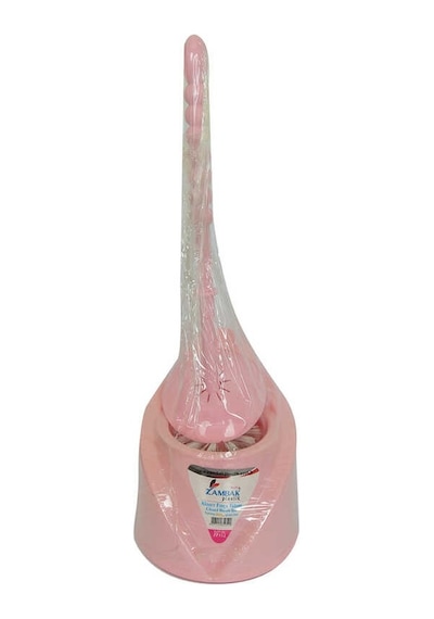 Plastik Muhafazalı Tuvalet Klozet Fırça Takımı Karışık Renk Zp-152