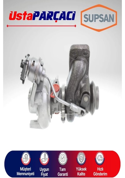 Ustaparçacı Peugeot 308 1.4 Tdci 2008-2014 Turbo 0375.q9-av6q6k682bb-9673283680